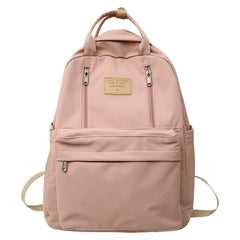 Double Zipper Backpack for Girls Teen