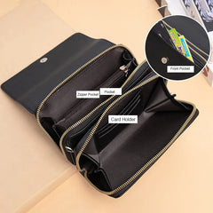 Small Cellphone Hand Bag Female Shoulder Bags Leather Mini Crossbody