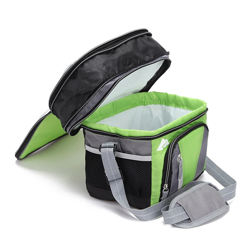 Double-layer Ice Pack Waterproof Insulation Bag Portable Lunch Bag