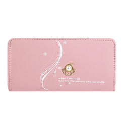 Double Zipper Long Wallet High-Capacity Handbag