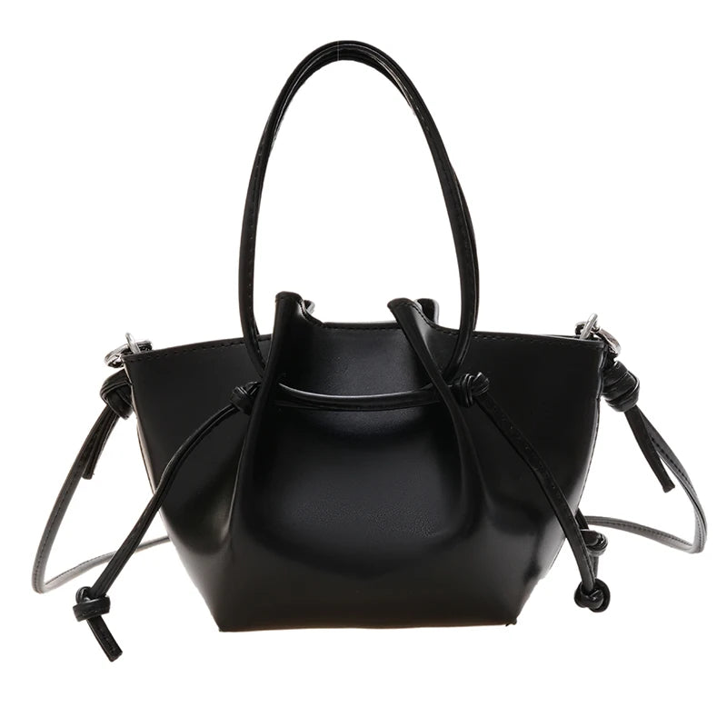 Drawstring Bucket Bag Shoulder Bags for Women Tote Girls