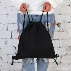 Drawstring Bag Backpack Portable Sports Bag Dance Backpack