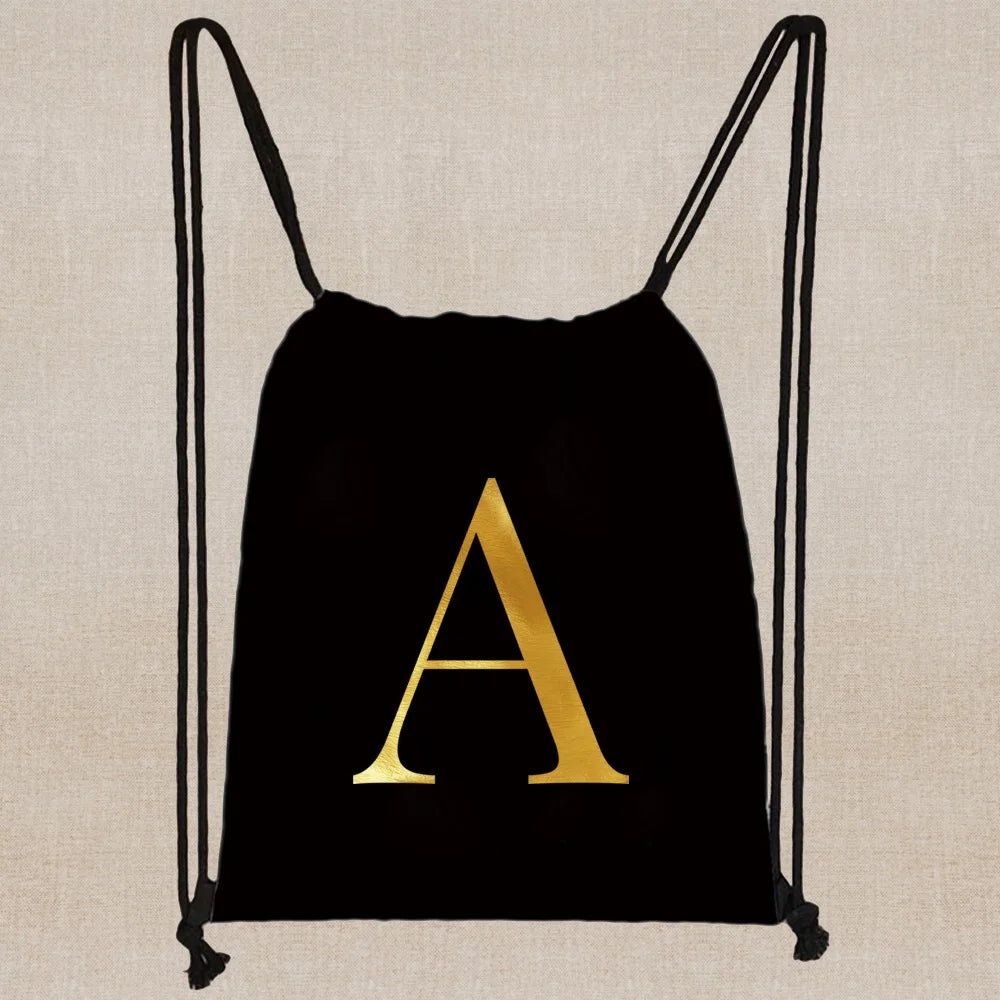 Drawstring Bag Backpack Portable Sports Bag Dance Backpack