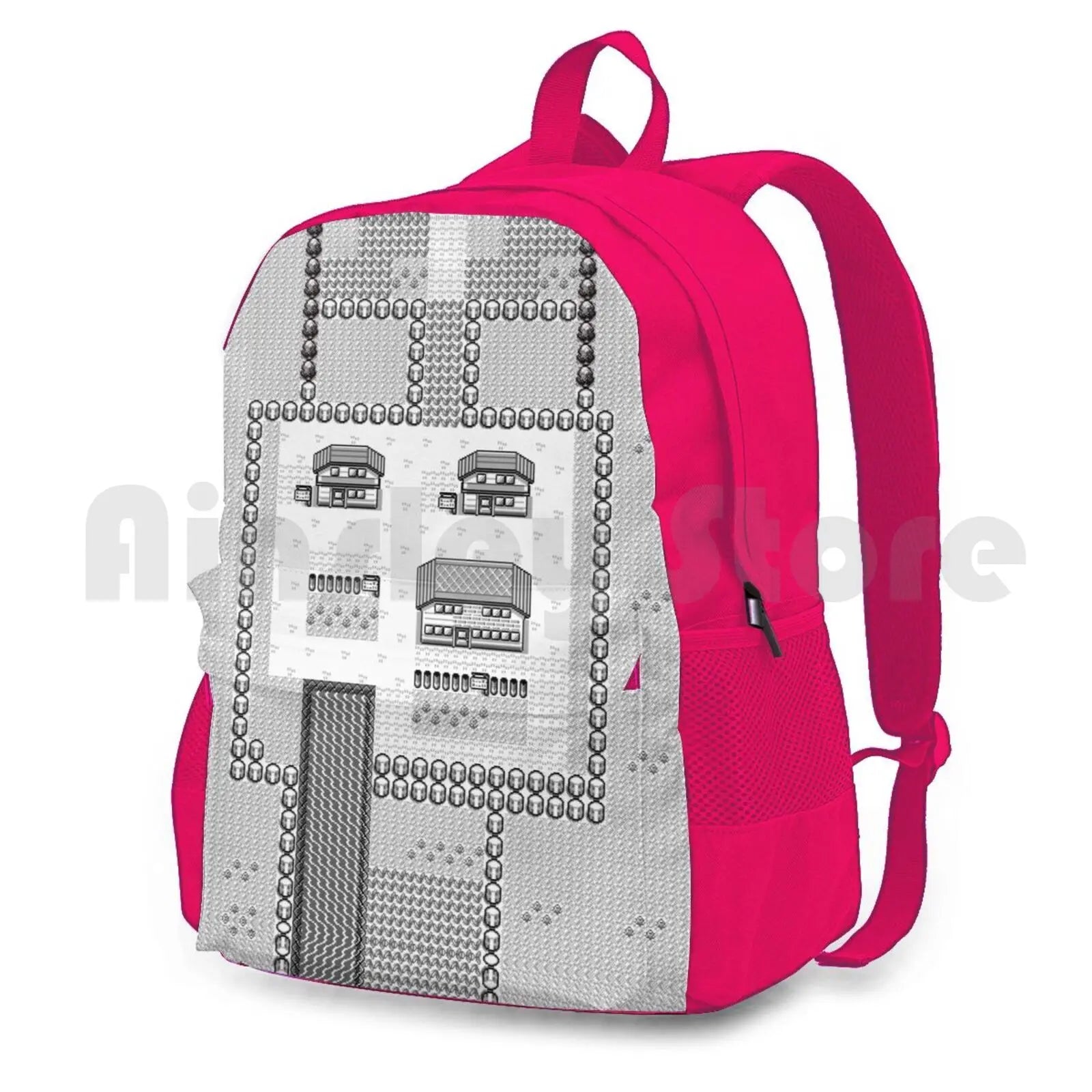 Pallet Town Nostalgia Hiking Backpack Waterproof Camping Travel