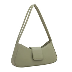 Solid Shoulder Bag for Women, Fresh Underarm Handbag, Purse and Bags
