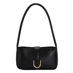 Women Shoulder Bags Handbags Square Solid Pu Leather Casual Bag