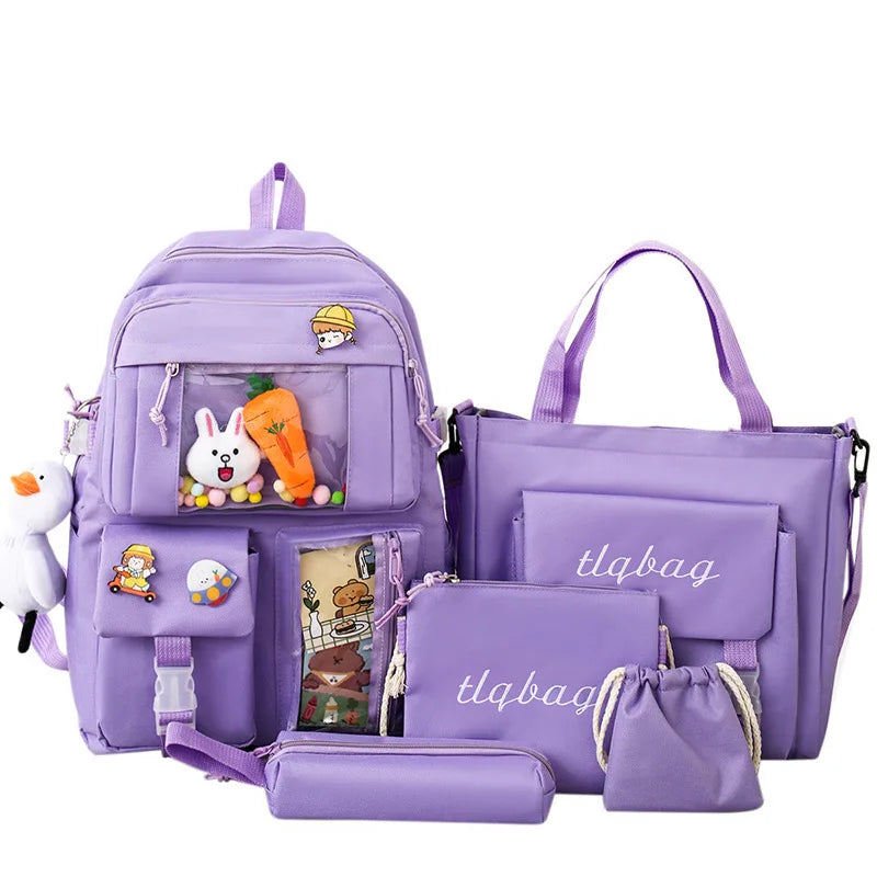 Teenager School Bag Set for Boys and Girls