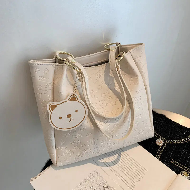 Women's Large Capacity Tote Bag for Work and Commuting