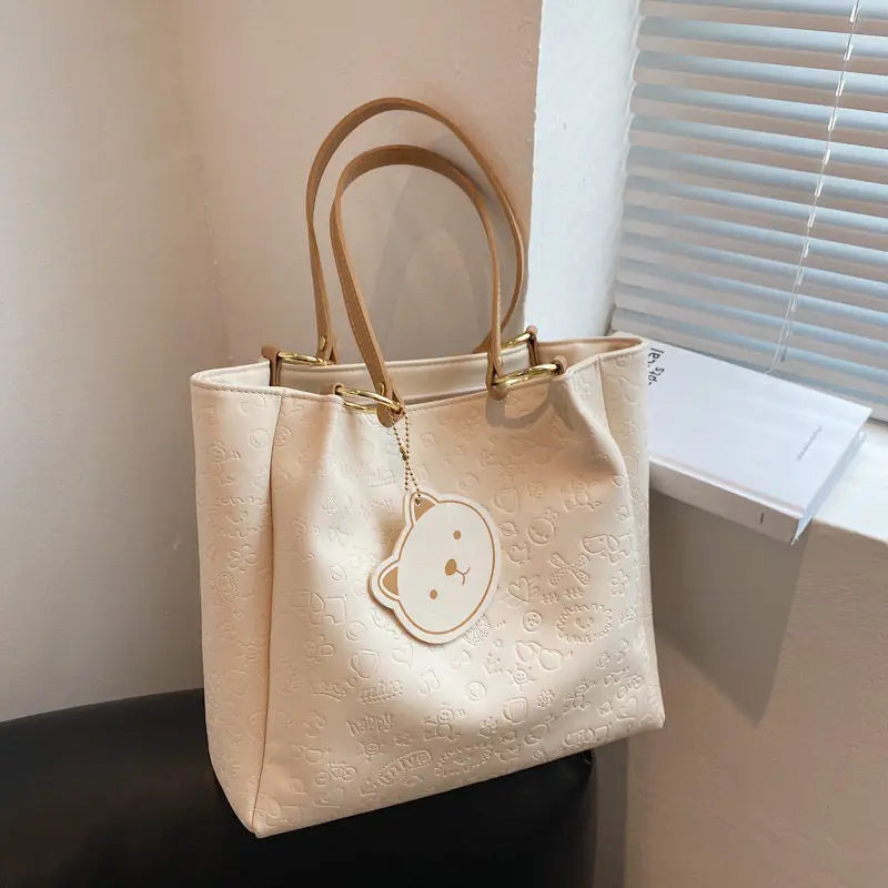 Women's Large Capacity Tote Bag for Work and Commuting