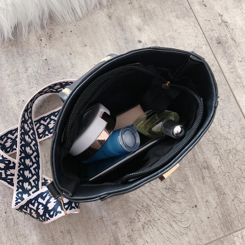 Flower Crossbody Bag for Women PU Handbag Party Bags