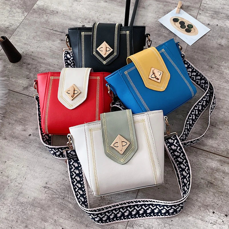 Flower Crossbody Bag for Women PU Handbag Party Bags