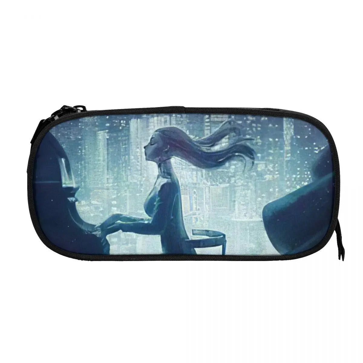 Dry Drowning Pen Box Student School Anime Zipper Pen Bag