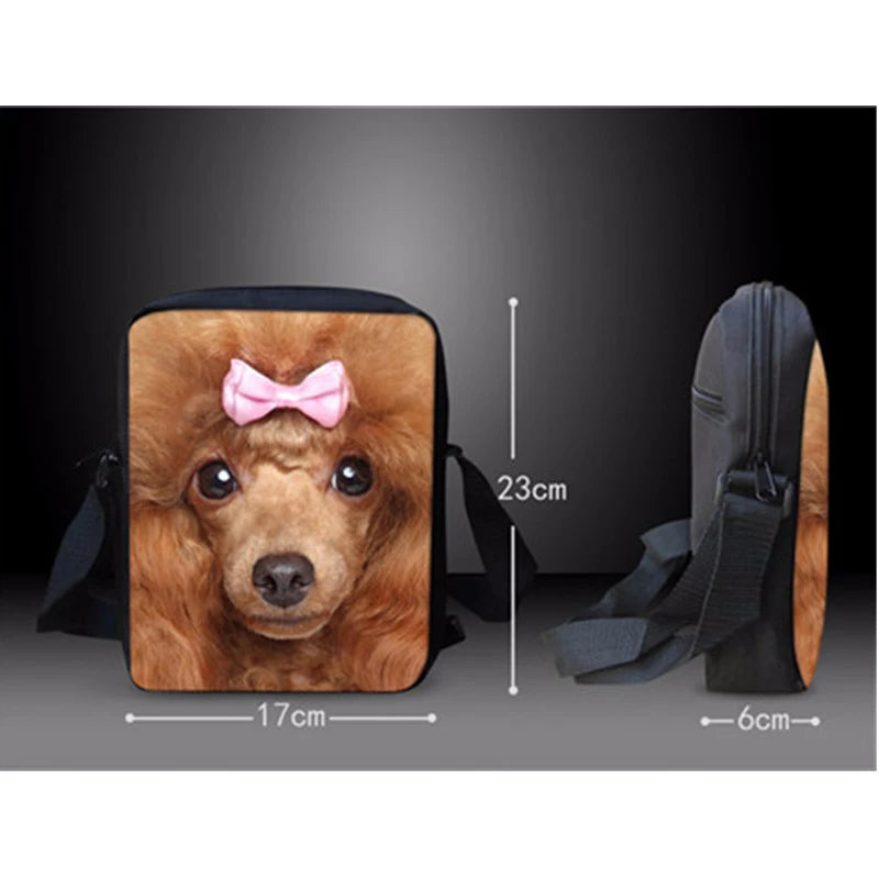 Anime Unicorn Messenger Bag for Boys Girls Women