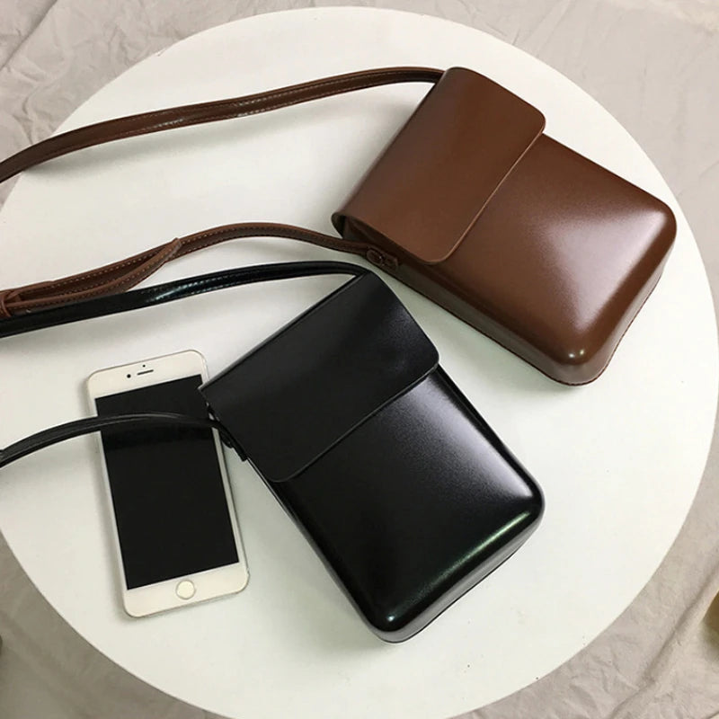 Crossbody Bags Women PU Leather Shoulder Messenger Bag Handbags Ladies Purse