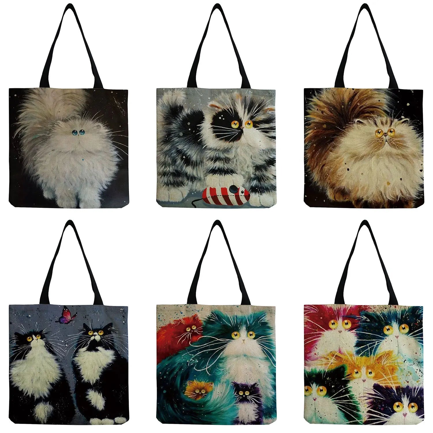 Eco-Friendly Animal Print High Capacity Shopping Bag