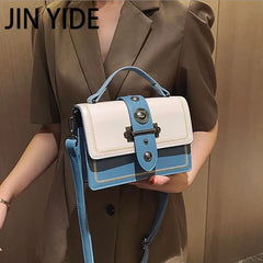 Rivet Should Bag High PU Leather Casual Tote
