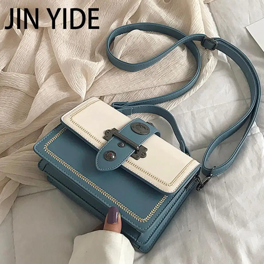 Rivet Should Bag High PU Leather Casual Tote