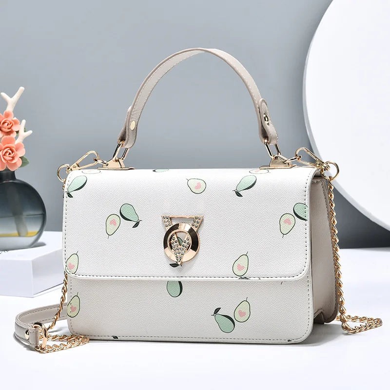 Gradient Print One-shoulder Messenger Bag