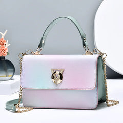 Gradient Print One-shoulder Messenger Bag