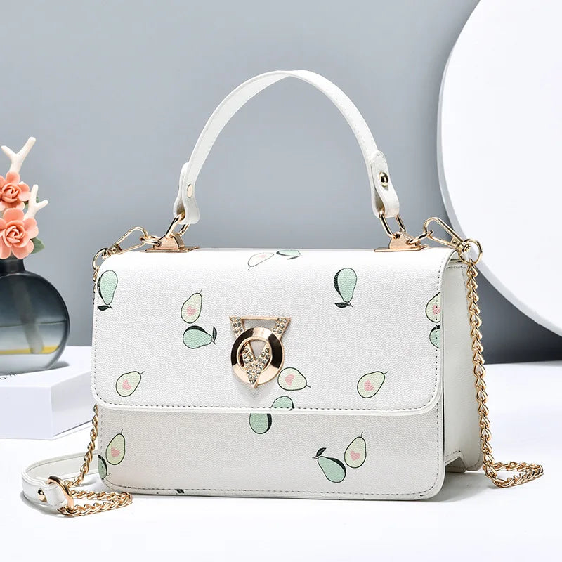 Gradient Print One-shoulder Messenger Bag