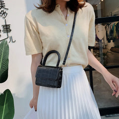 Mini Shoulder Handbags PU Leather Cute Crossbody Bags