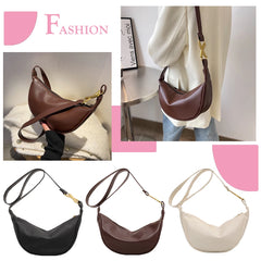 Women Shoulder Bags PU Leather Dumpling Crossbody Bag