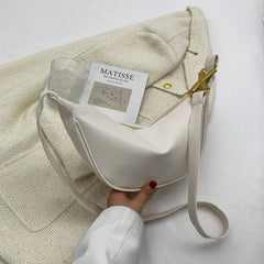 Women Shoulder Bags PU Leather Dumpling Crossbody Bag