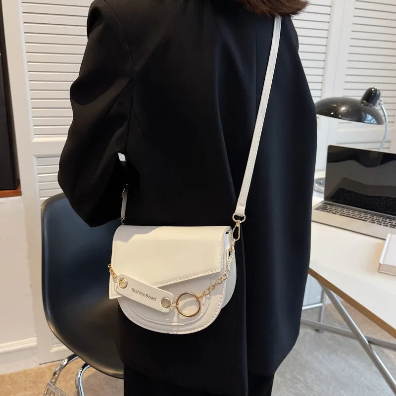 Mini Tote Bag PU Leather Small Crossody Bag for Women B236