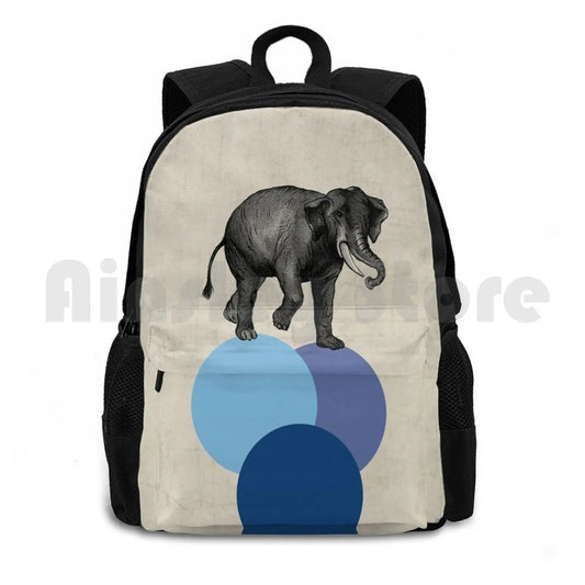 Elephant Balance Outdoor Hiking Backpack Waterproof Camping Travel