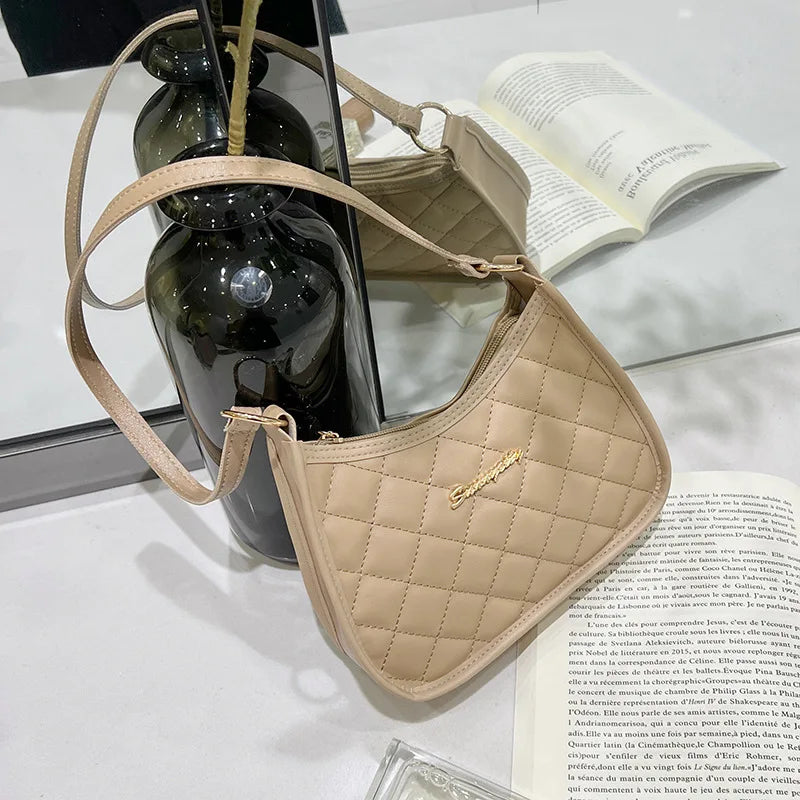 Embroidered Women's Lingge Handbag Fashionable Shoulder Bag Bolsos De Noche