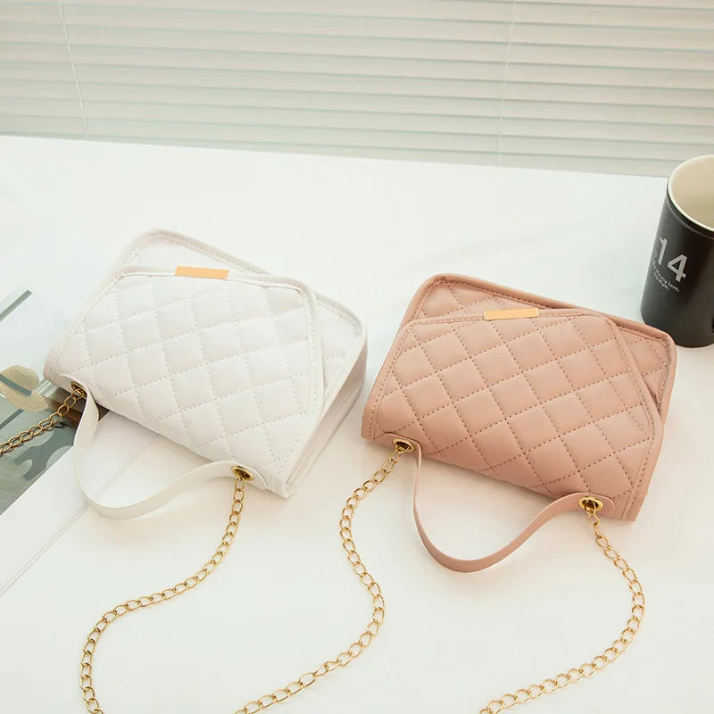 Embroidered Small Square Bag Ladies Handbag Outdoor Shoulder Handbag