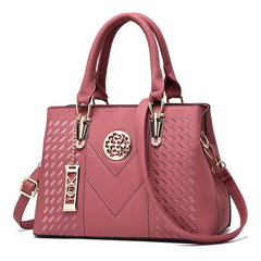 Embroidery Messenger Bags Women Leather Handbags Ladies Hand Bag