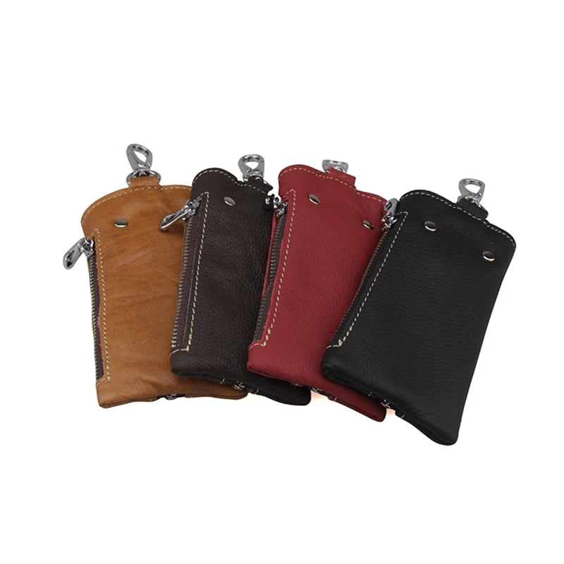 Etaofun Women's Leather Key Case Organizer Wallets