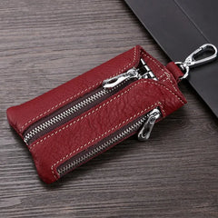 Etaofun Retro Leather Key Holder for Men & Women