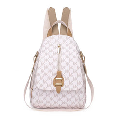 Pu Leather Backpack Female Student Schoolbag Large Capacity