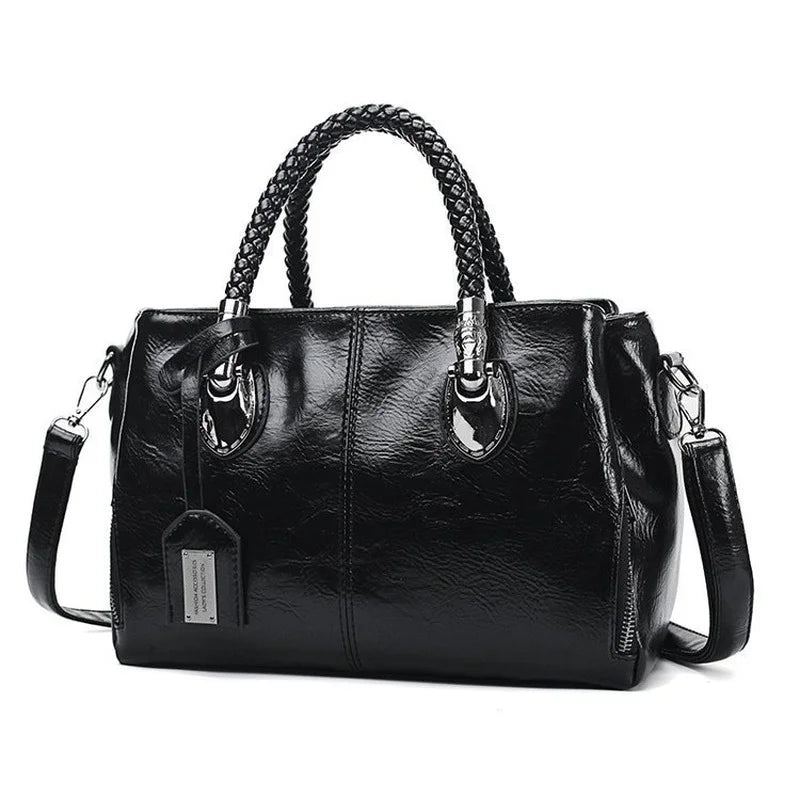 Retro Women's Shoulder Handbag Autumn Winter Messenger Bag