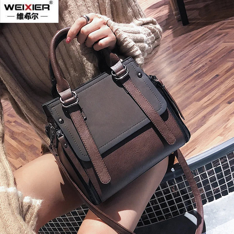 European Women Handbags Portable Shoulder Bag Ladies Hit Tote Bag