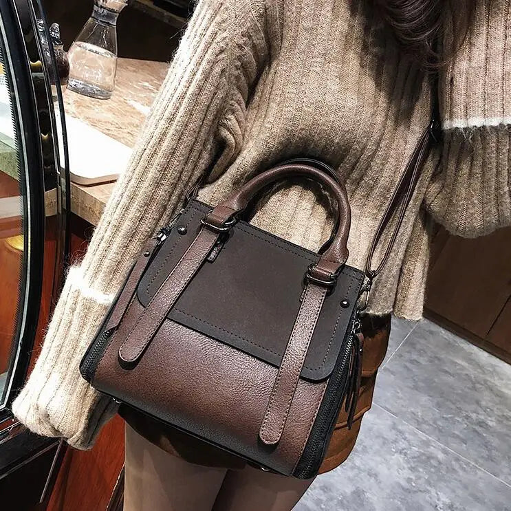 European Women Handbags Portable Shoulder Bag Ladies Hit Tote Bag