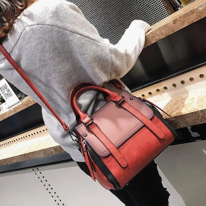 European Women Handbags Portable Shoulder Bag Ladies Hit Tote Bag