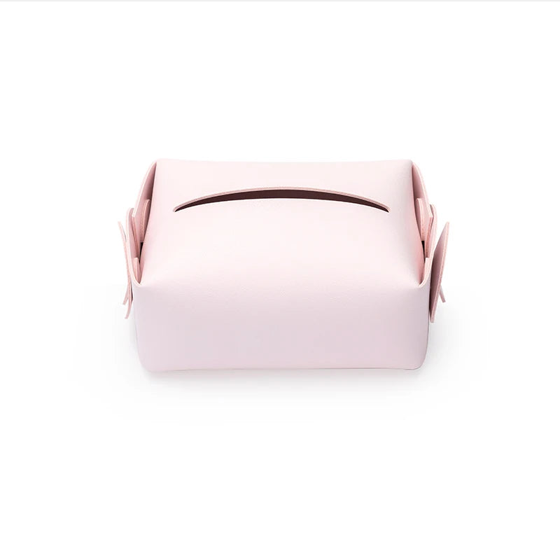 European Leather Tissue Box Decoration - Modern Living Room
