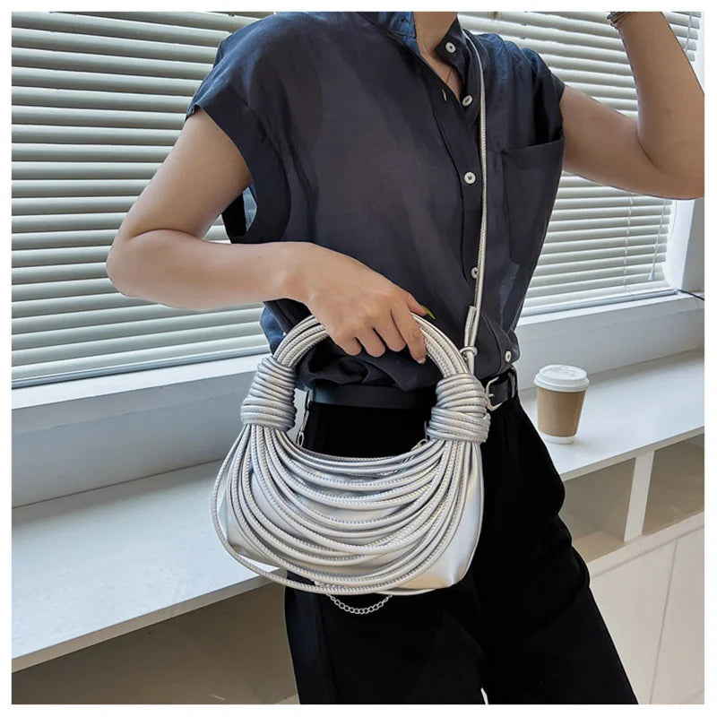 Silver Handbags and Purses For Women Evening Clutch Bags B493