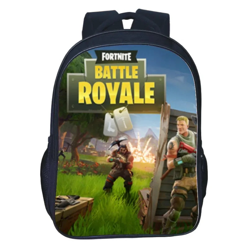 FORTNITES Game Print Teenager Boys Girl Backpack School Bags