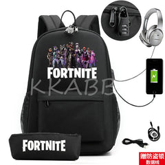 USB Backpack Women Men Teenager School Bag Women USB Travel Rucksack