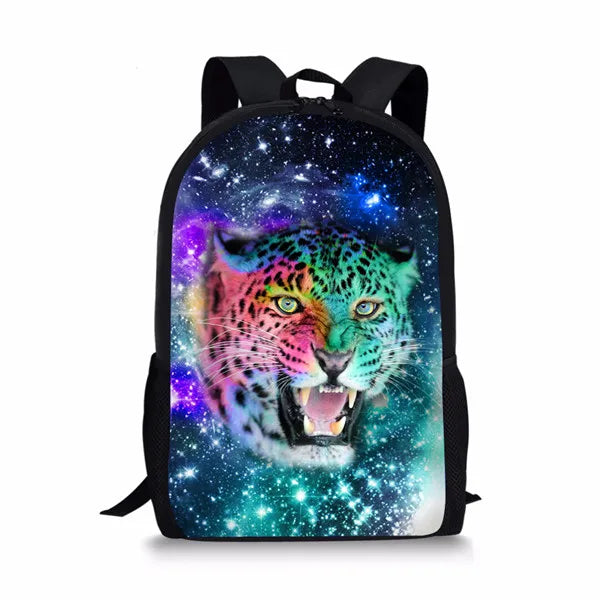 Anime Fairy Tail Pattern Backpack for Kids Boys