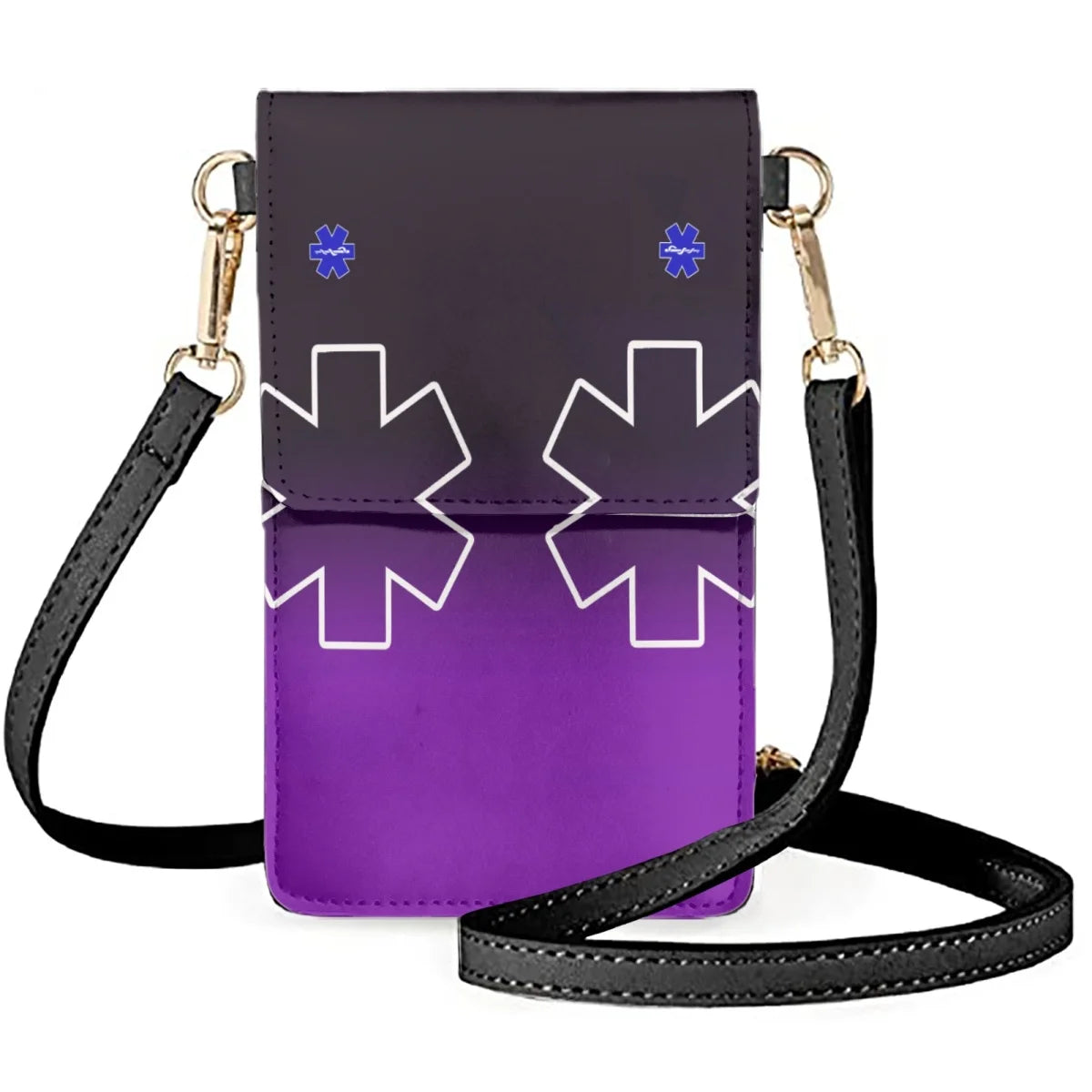 Women's EMT Mark Leather Phone Bag