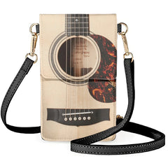 Guitar String Design Messenger Bag Women's Make-Up