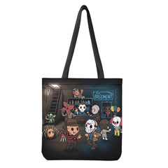 Horror Movie Printed Ladies Handbags Double Sided Printing Shoulder Bag