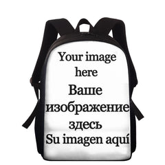 Sunflower Print School Bag for Little Girls 15inch