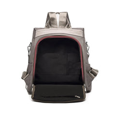 Anti-theft Travel Backpack Oxford Female Backpack Shoulder Bag Diamond Lattice