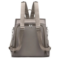 Anti-theft Travel Backpack Oxford Female Backpack Shoulder Bag Diamond Lattice